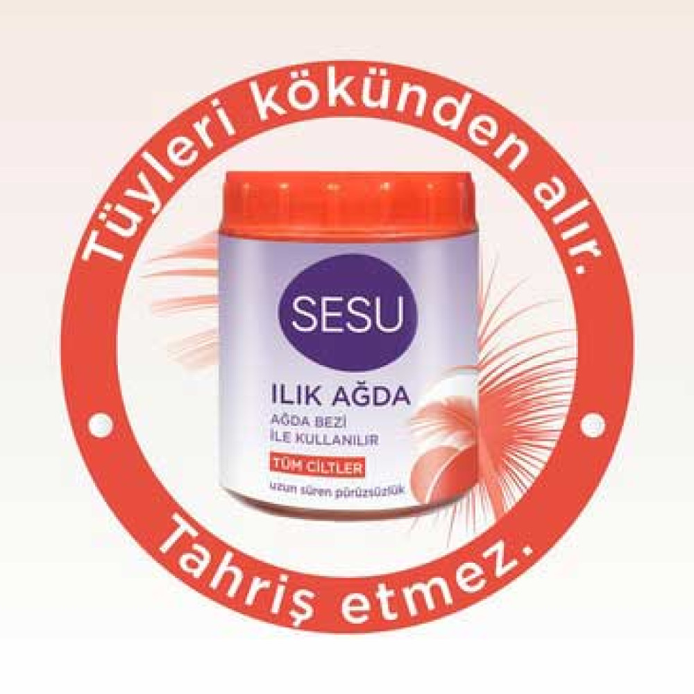 Sesu Ilık Ağda 250 gr Turuncu