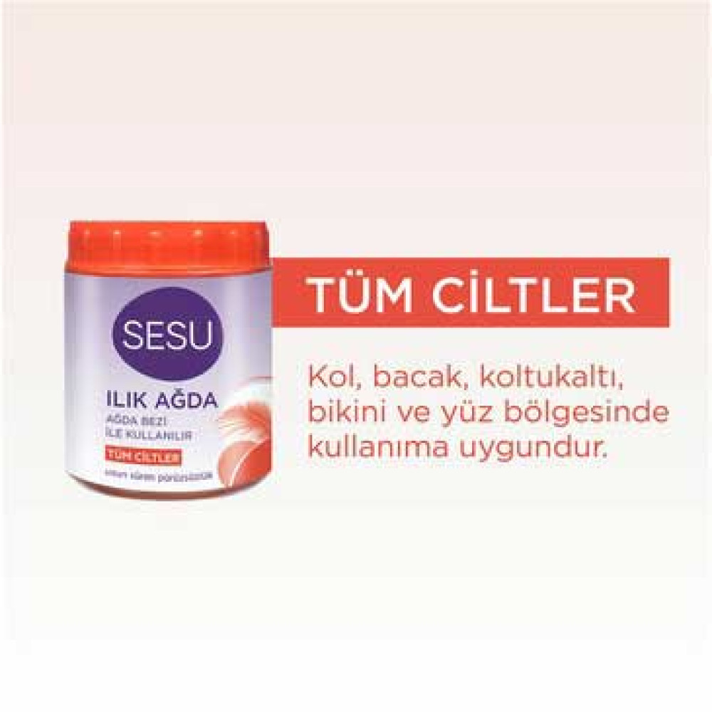 Sesu Ilık Ağda 250 gr Turuncu