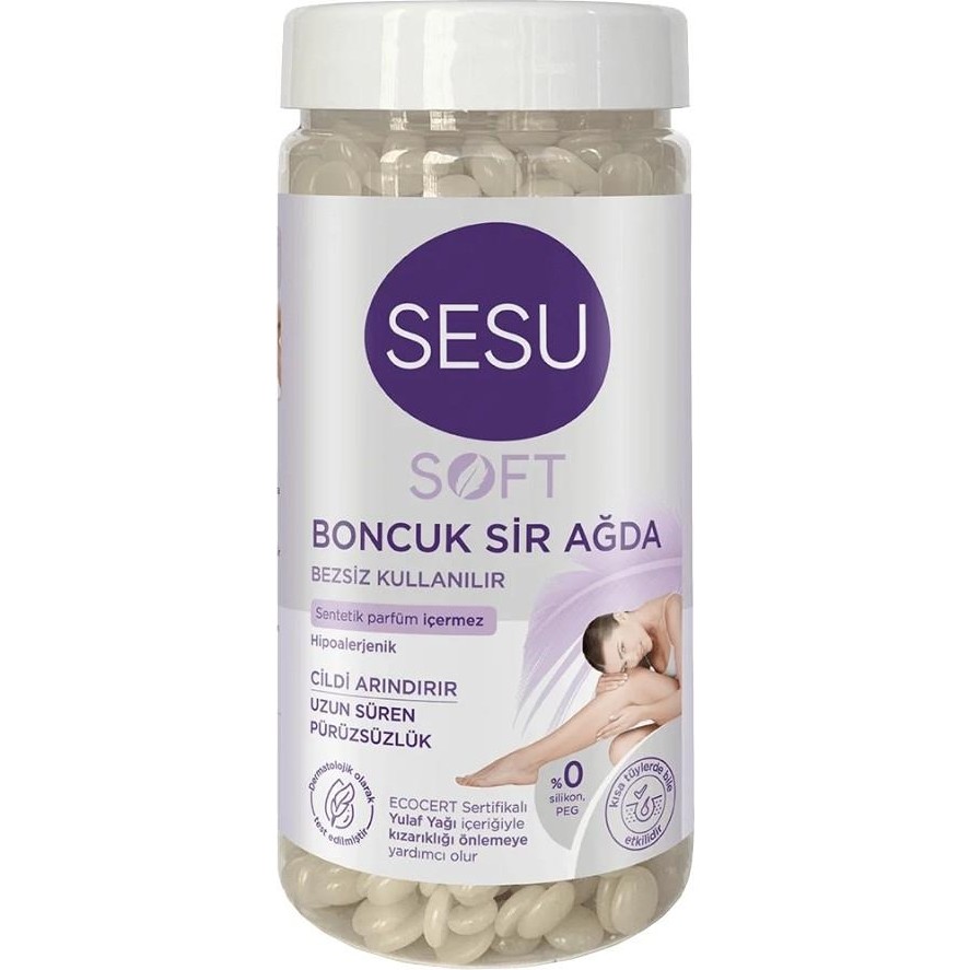 Sesu Soft Boncuk Sir Ağda 250 gr" Ağda Ürünleri ve Makineleri Fiyatı