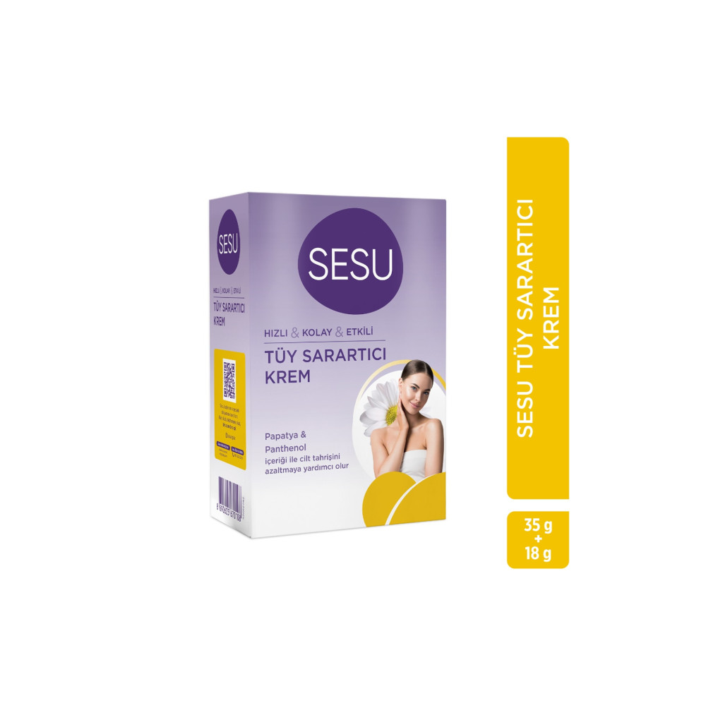Sesu Tüy Sarartıcı Krem 35 18 gr Vücut Losyonu ve Nemlendiricileri Fiyatı