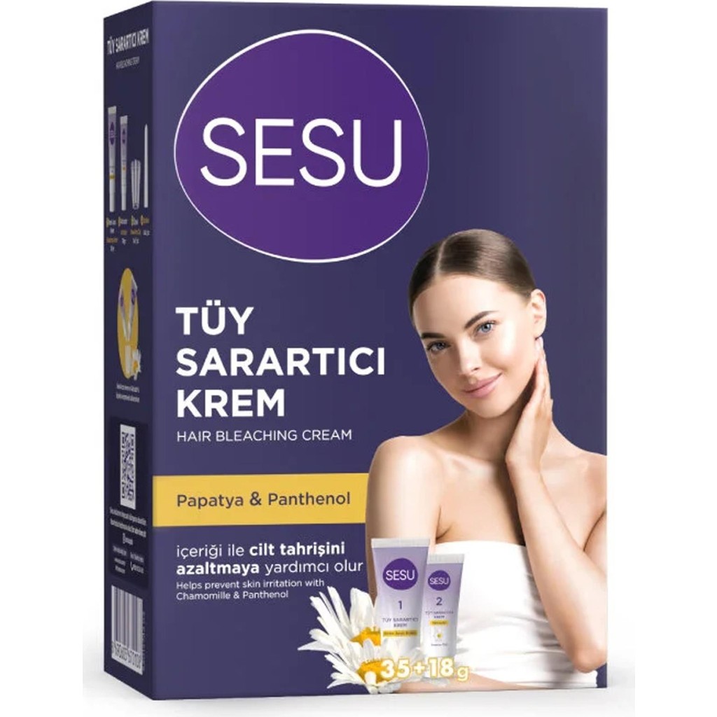Sesu Tüy Sarartıcı Krem 35 gr + 18 gr Ağda Ürünleri ve Makineleri Fiyatı