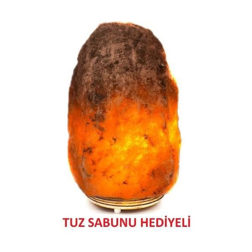 SETA Çankırı Kaya Tuzu Tuz Lambası 2-3 kg Tuz Sabun Hediyeli - Gri Masa Lambası Fiyatı