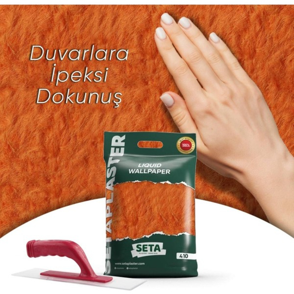 Seta Plaster / D-410 / Ipek Sıva | Canlı Sıva | Dekoratif Sıva Oto Boyaları Fiyatı