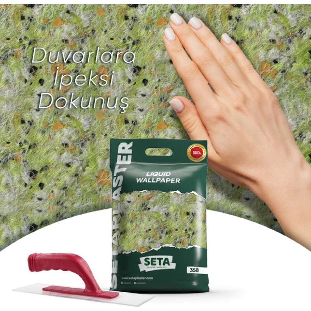 Seta Plaster / G-358 / Ipek Sıva | Canlı Sıva | Dekoratif Sıva - Fosforlu Sarı Oto Boyaları Fiyatı