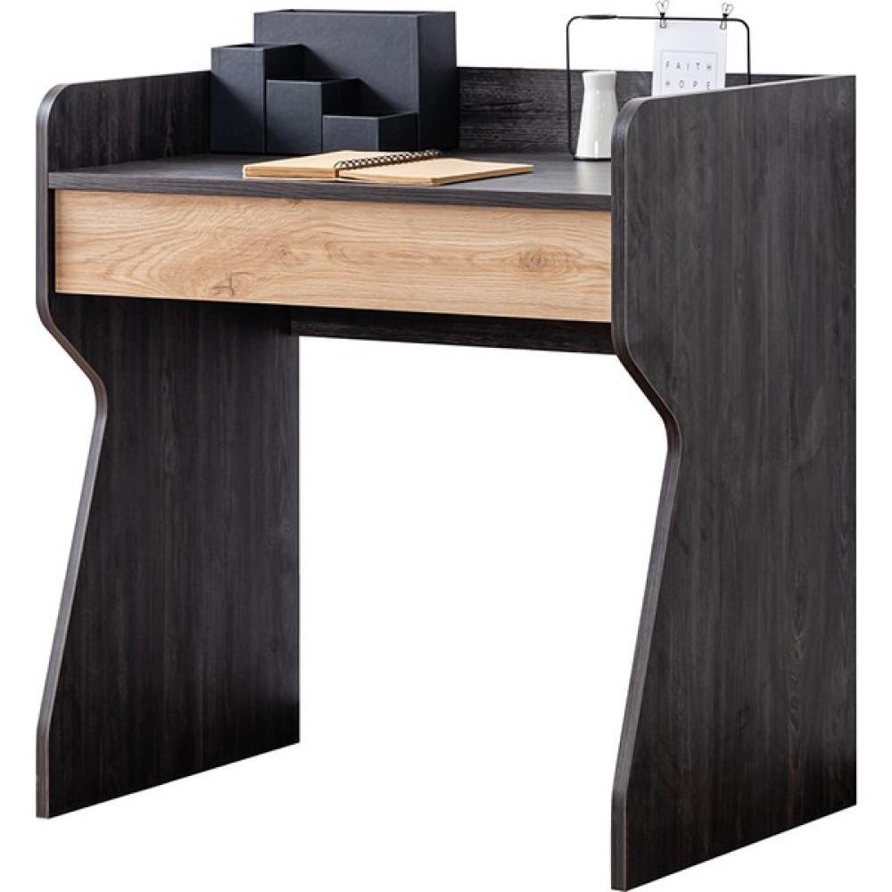 Setay Çalışma Masası, Doğa Çekmeceli Çalışma Masası - 80 x 85 x 50 cm - Antrasit - Ceviz Çalışma Masası Fiyatı