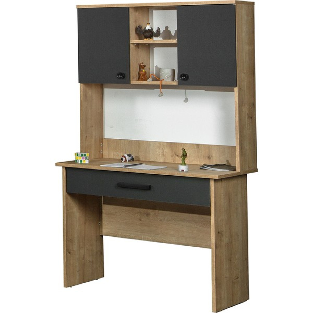 Setay Çalışma Masası Truva Çekmeceli Üniteli Çalışma Masası - 98 x 54 x 168 cm - Gri Çalışma Masası Fiyatı