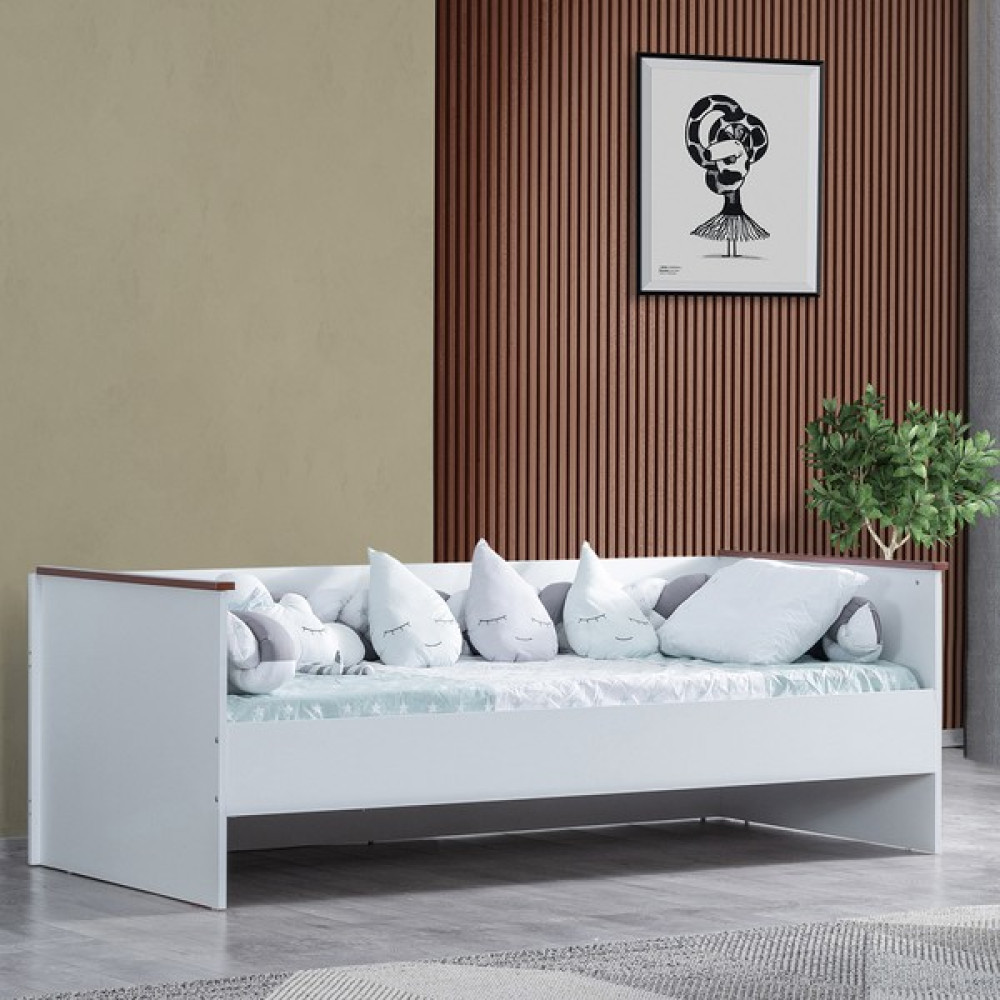 Setay Montessori, City Montessori Yatak Sedir - Ceviz Çıtalı - 90 x 190 cm - Kahverengi Karyola Fiyatı
