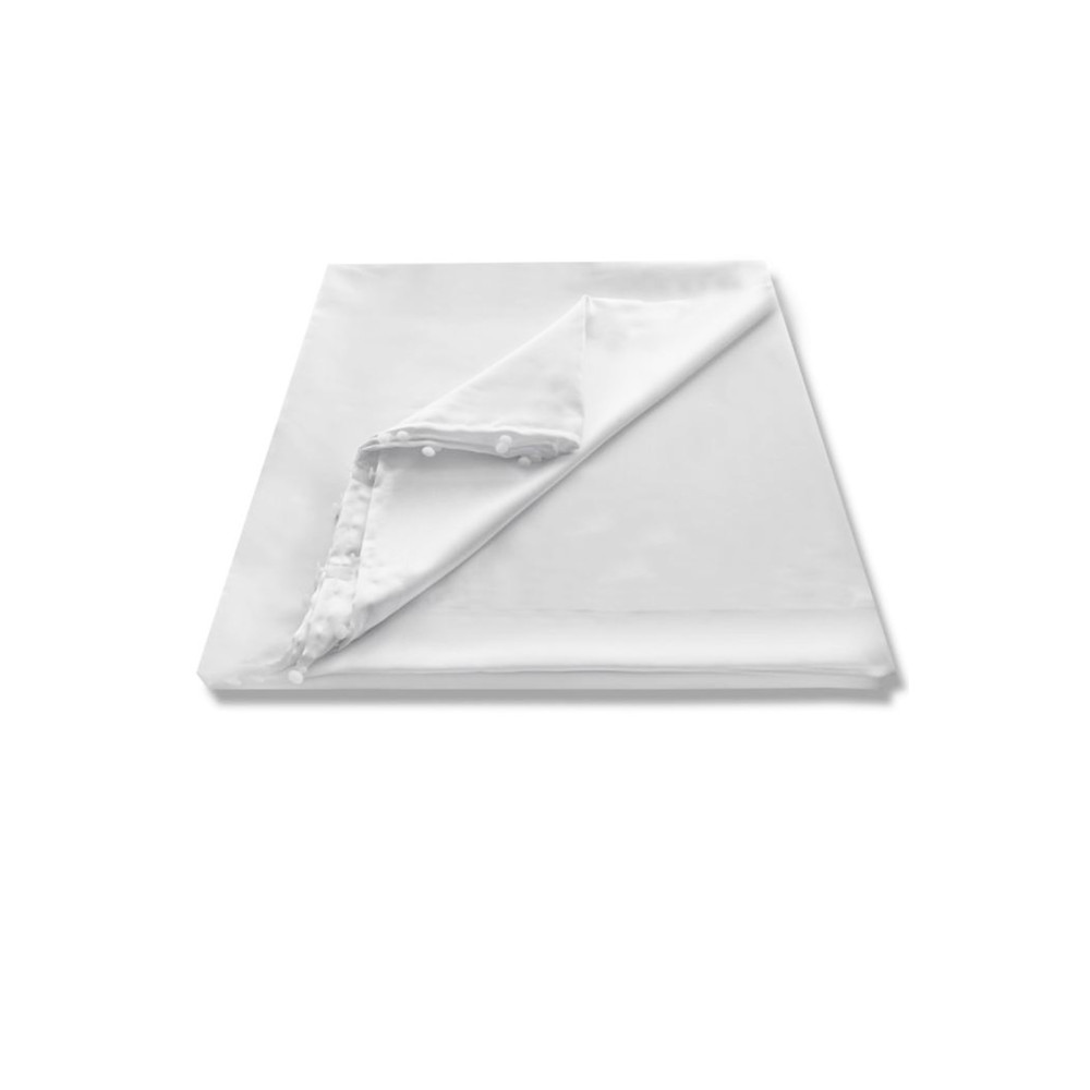 Setekshome Saten Güneşlik Perde Beyaz 400 x 180 Beden Fon Perde Fiyatı