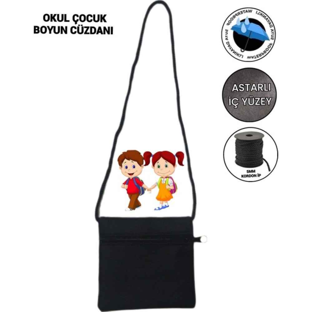 Sevbags Okul Çocuk Boyun Cüzdanı Unisex Cüzdan Fiyatı