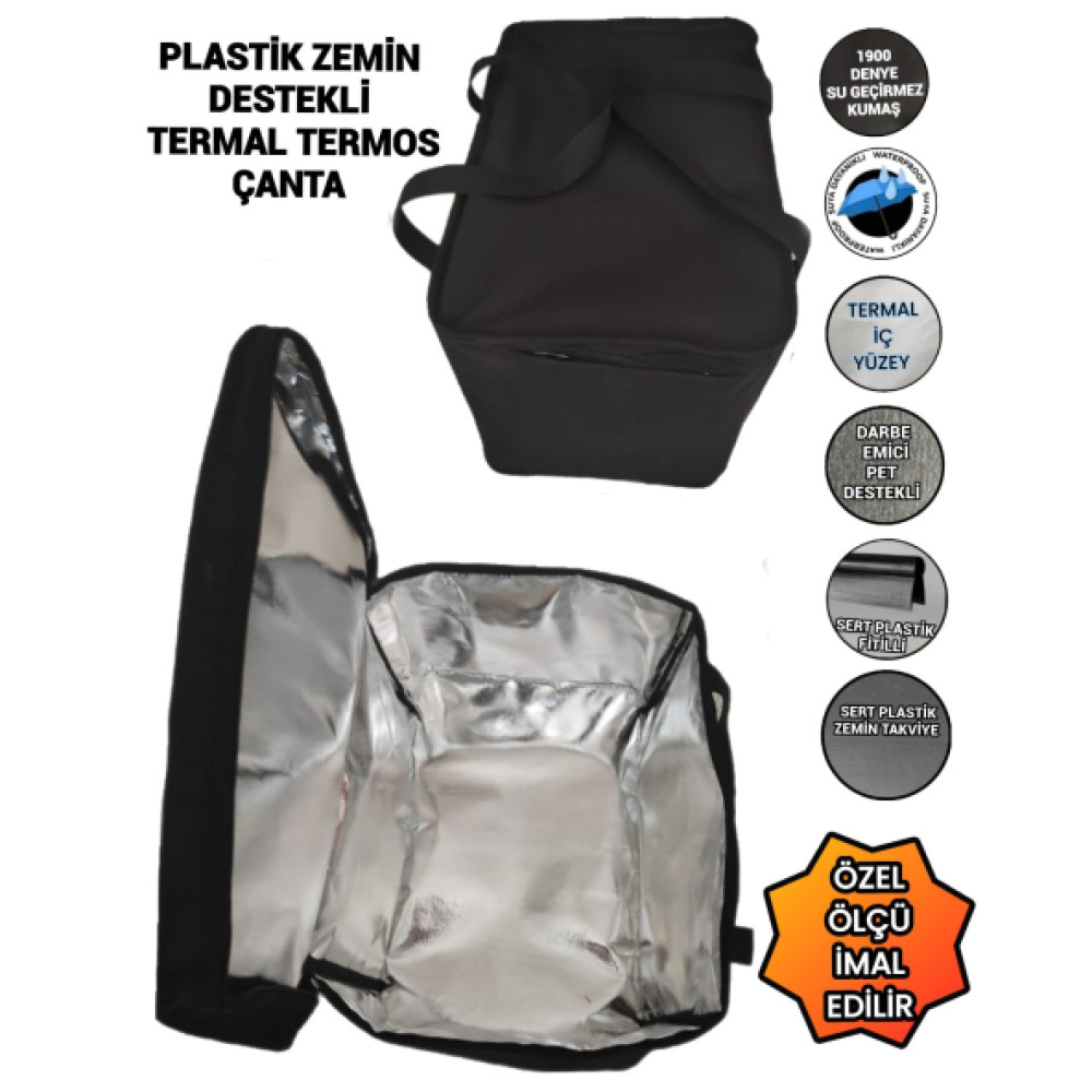 Sevbags Termos Termal Plastik Zemin Destekli Termos Canta Kamp Aksesuarı Fiyatı