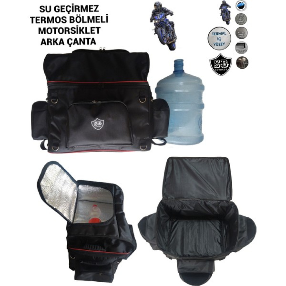 Sevbags Termoslu Motorsiklet Arka Çanta Motorsiklet Çantaları Fiyatı
