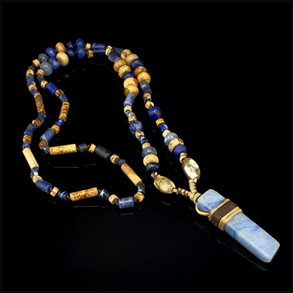 Seven Art Jewelry Aventurin Uçlu, Sodalit, Jasper, Akik, Lapis Lazuli, Doğal Taş, Bohem Kolye - Beden - Çok Renkli - 70 cm Kolyeler Fiyatı