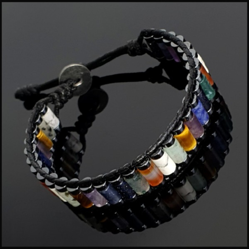Seven Art Jewelry, Obsidyen, Havlit, Ametist, Kaplangözü, Yıldız Taşı, Hint Akiği, Sodalit, Jasper, Kırmızı Akik Bileklik Hediye Bileklik Kadın Bil... Saat ve Bileklik Aksesuarı Fiyatı