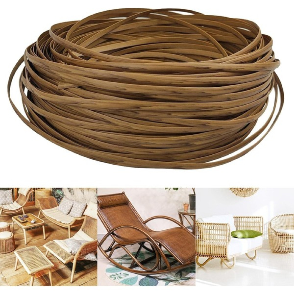 Seven Code Depolama Sepeti Rattan Dokuma Diy Malzeme Plastik Hasır Tamir Kanepe Mobilya Sandalye Masası (Yurt Dışından) - Kahverengi Dekoratif Bahçe Ürünleri Fiyatı