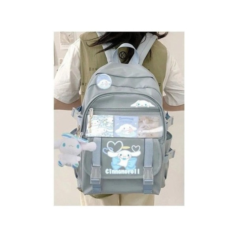 Seven Code Kawaii Sanrio Kuromi Tasarımlı U Okul Sırt Çantası (Yurt Dışından) Unisex Sırt Çantası Fiyatı