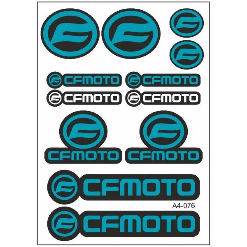 SEVEN KARDEŞLER A4 Sticker Cf Moto 076 Tek Paket Çoklu Motorsiklet Aksesuarları Fiyatı