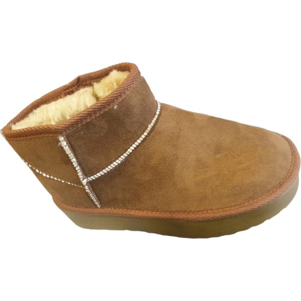 Sevenhill Classic Ultra Mini Platform Kadın Taba Kürklü Bot AP7399S Kadın Botları Fiyatı