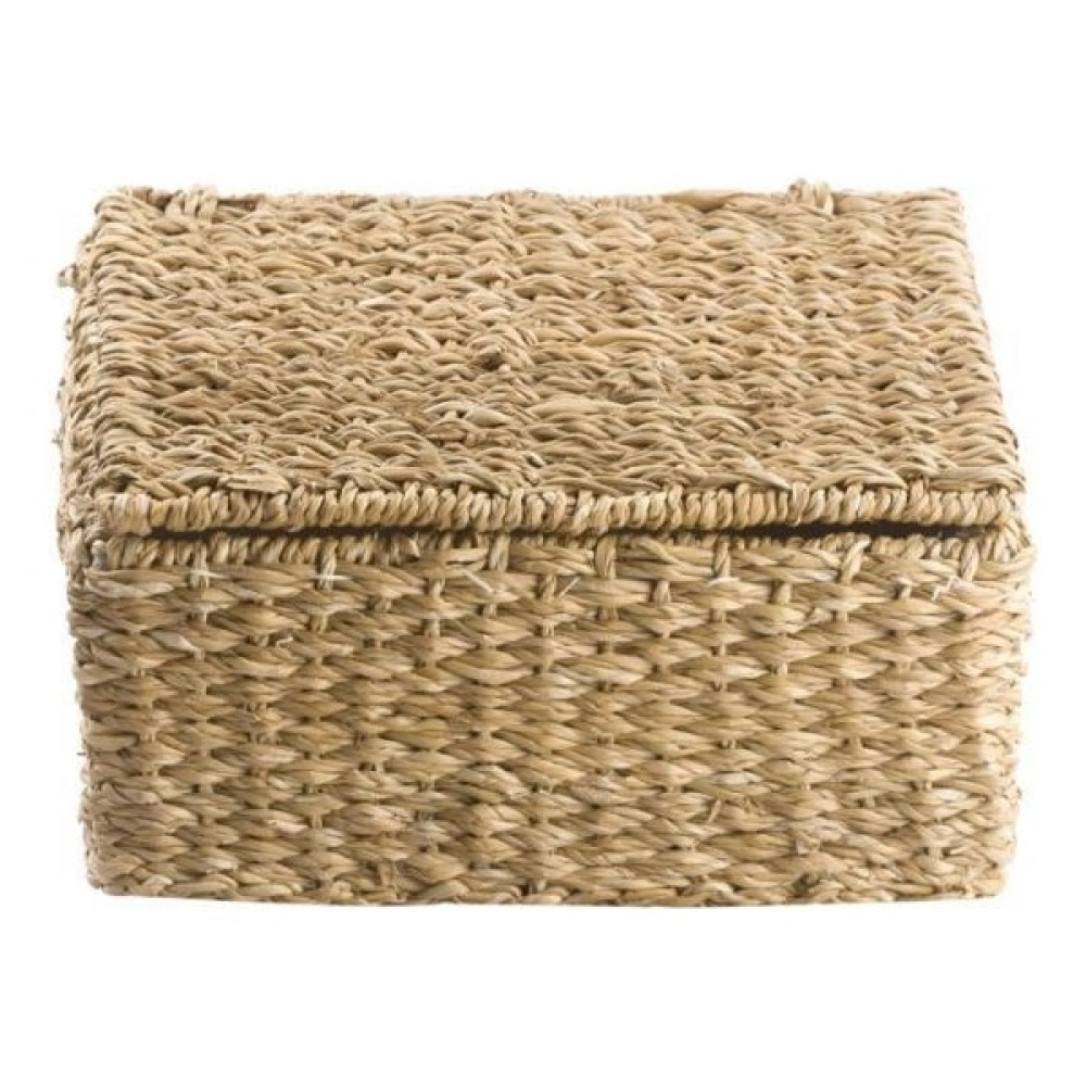 Sever Hasır Natural Kapaklı Sepet 34X24X24CM Sepet Fiyatı