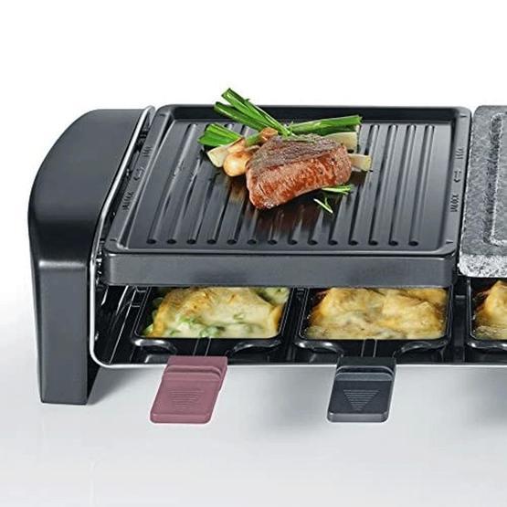 Severin Raclette 1.400W Doğal Izgara Taşı Ve Döküm Plakalı Mangal İzgara
