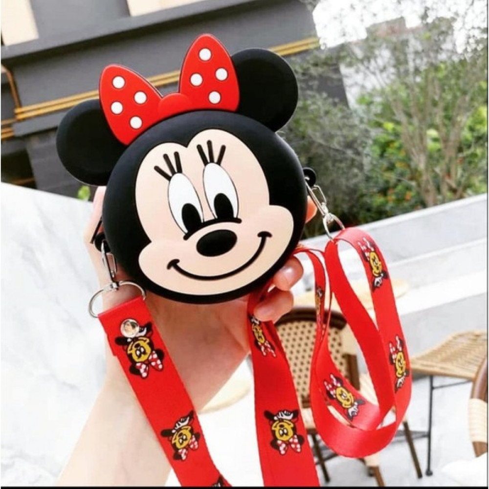 Sevgi Aksesuar Bebek Minnie Mouse Silikon Omuz Askılı Çanta Okul Çantası Fiyatı