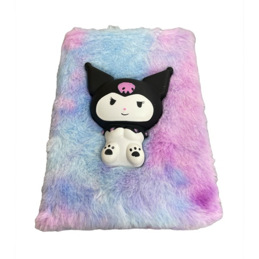 Sevgi Aksesuar Kuromi Squishy Figürlü Rengarenk Peluş Kapaklı Defter Not Defteri & Bloknot Fiyatı