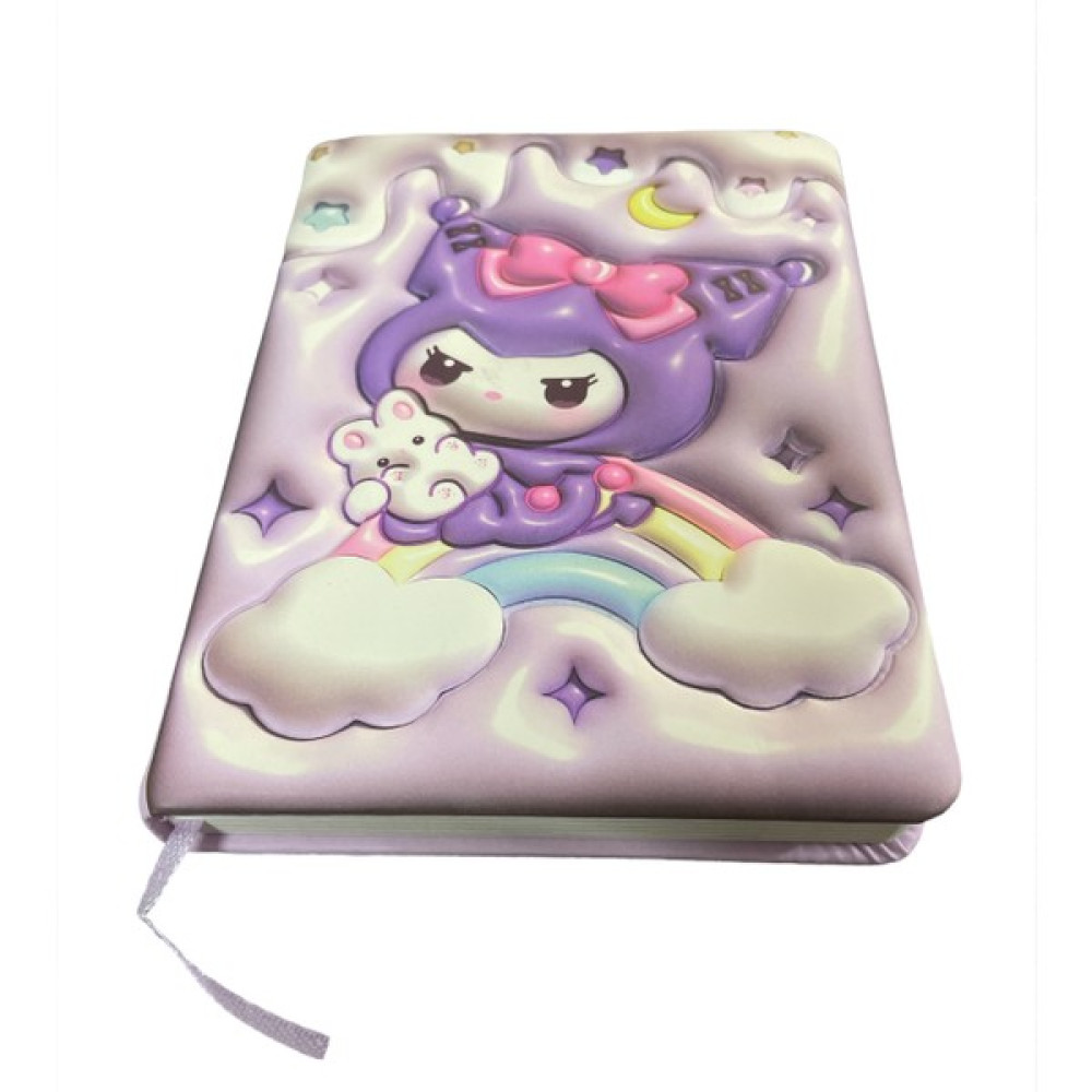 Sevgi Aksesuar Sanrio Kuromi Yumuşak Defter Hatıra Defteri Not Defteri & Bloknot Fiyatı