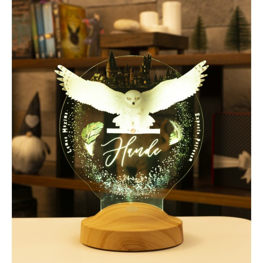Sevgi Lambası Harry Potter Hediyelik Hogwarts Hedwig 3D LED Lamba, Kişiye Özel Hediyeler, Genç Odası, Hediye LED Lambalar Elektrik ve Aydınlatma Fiyatı