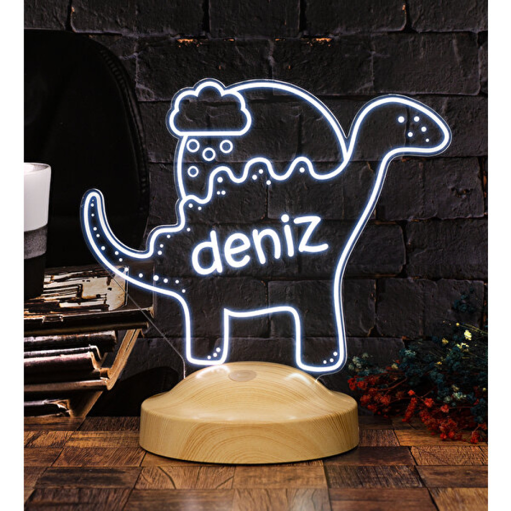 Sevgilambası Dinozor Bebek Hediyesi, Çocuklara Hediye Led Lamba, Doğum Günü Hediyesi Sevimli Dino, Dinazor Temalı Parti, Çocuk Odası Gece Lambası Dekoratif Lamba Fiyatı
