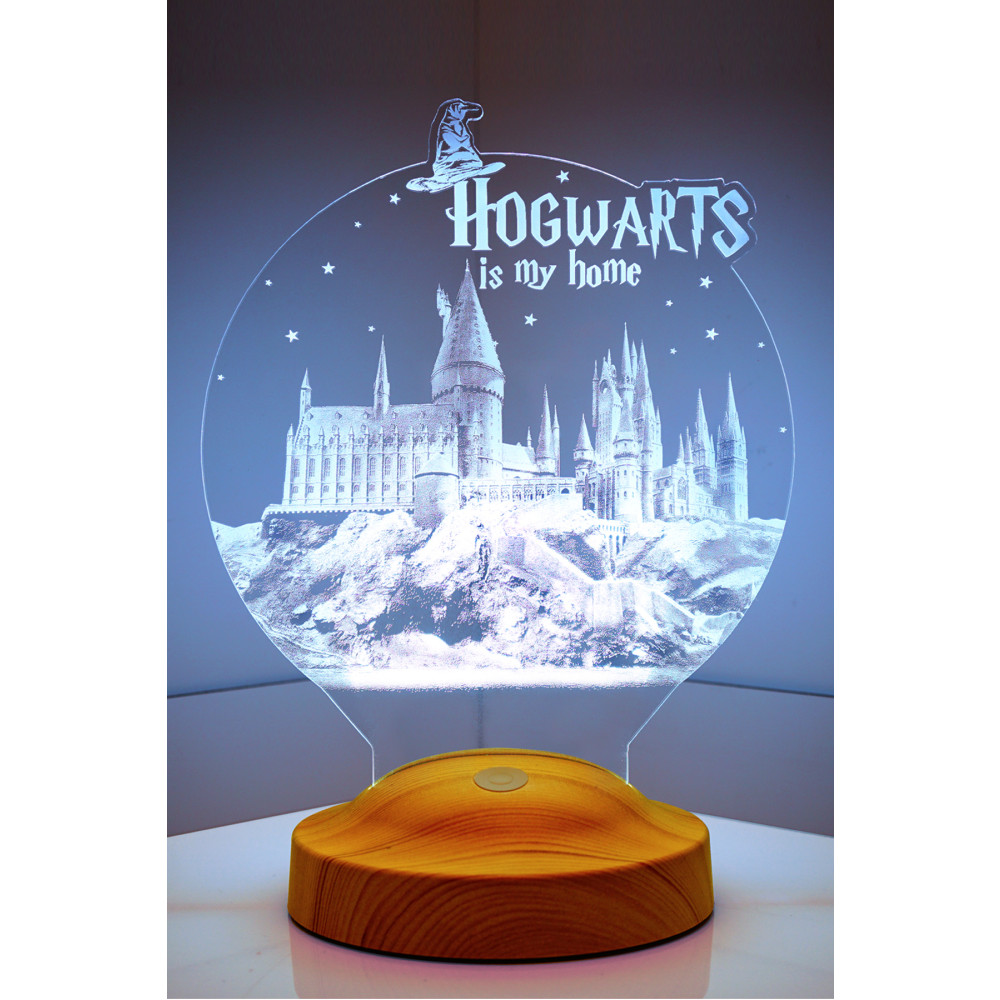 SEVGİLAMBASI Harry Potter Hogwarts Hediyesi 3 Boyutlu Led Lamba Hediyelik Eşya Fiyatı