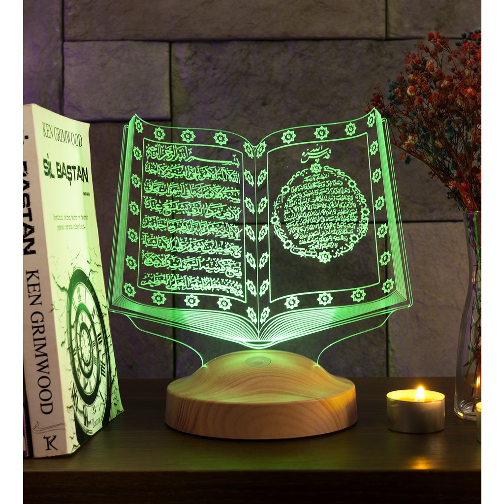 Sevgilambası Sevgi Lambası Dini Hediye, Kuran-ı Kerim Led Lamba Gece Lambası Fiyatı