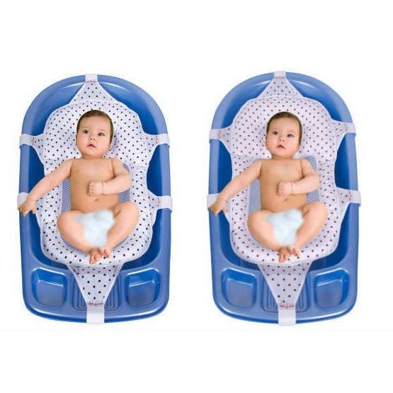 Sevi Bebe 11555 Beyaz Çok Fonksiyonlu Bebek Banyo Minder ve Küvet Filesi