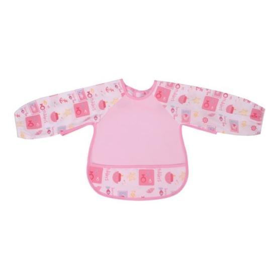 Sevi Bebe 54 Eko Pembe Kollu Mama Önlüğü Mama Önlüğü Fiyatı