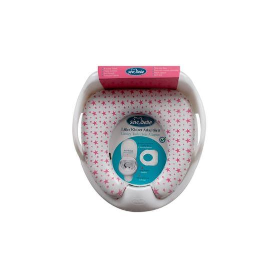 Sevi Bebe Pembe Klozet Adaptörü