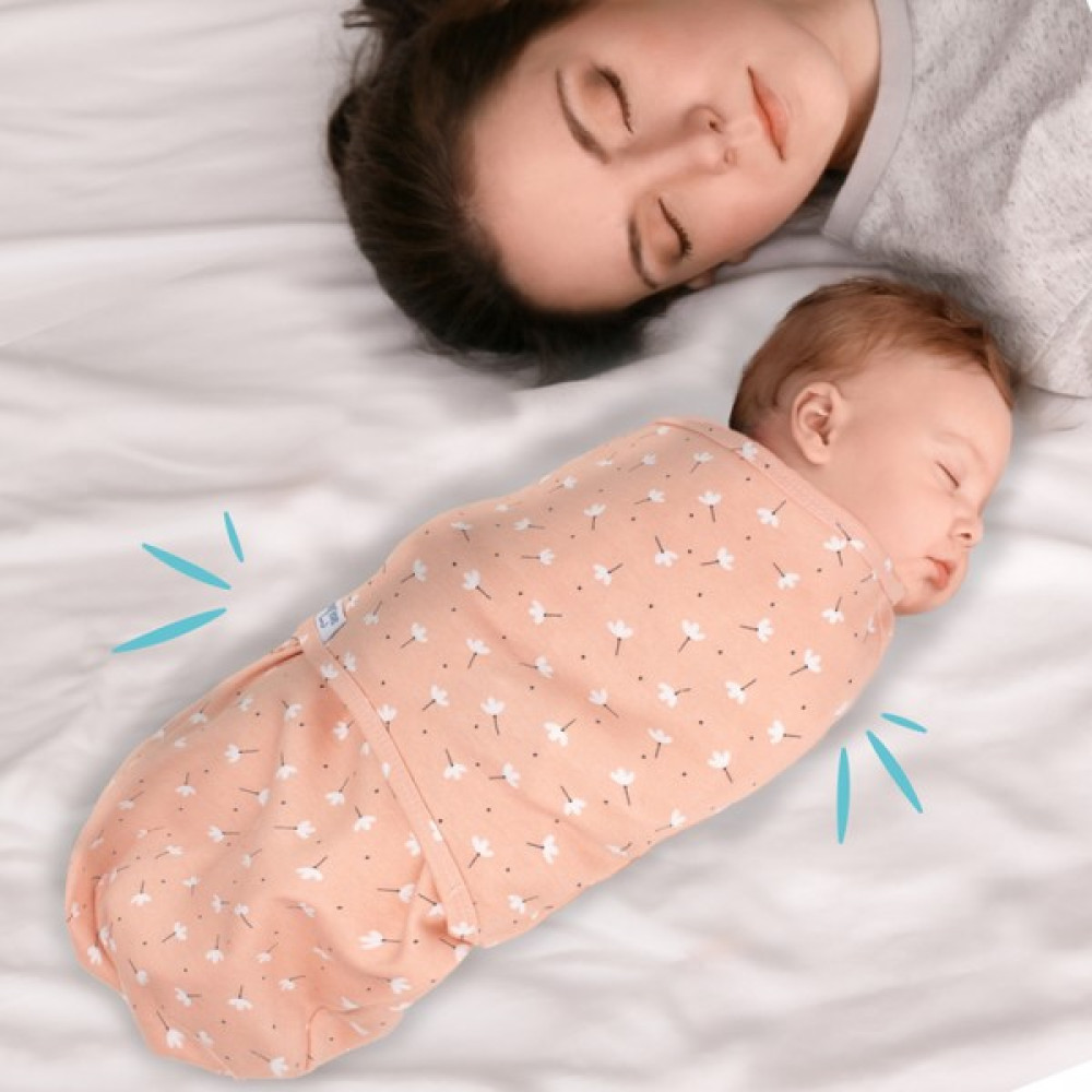 Sevi Bebe Yeni Sezon 0-3 Ay Desenli %100 Pamuklu Interlok Bebe Kundak - Mommyslab Mağaza - Pembe Bebek Battaniyesi Fiyatı