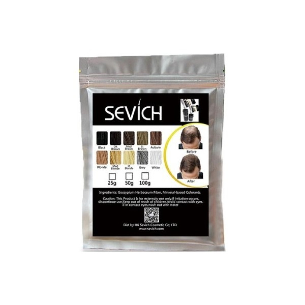Sevich 100 gr Orta Kahve Med Brown Saç Fiberi Saç Tozu Keratin Saç Boyası Fiyatı