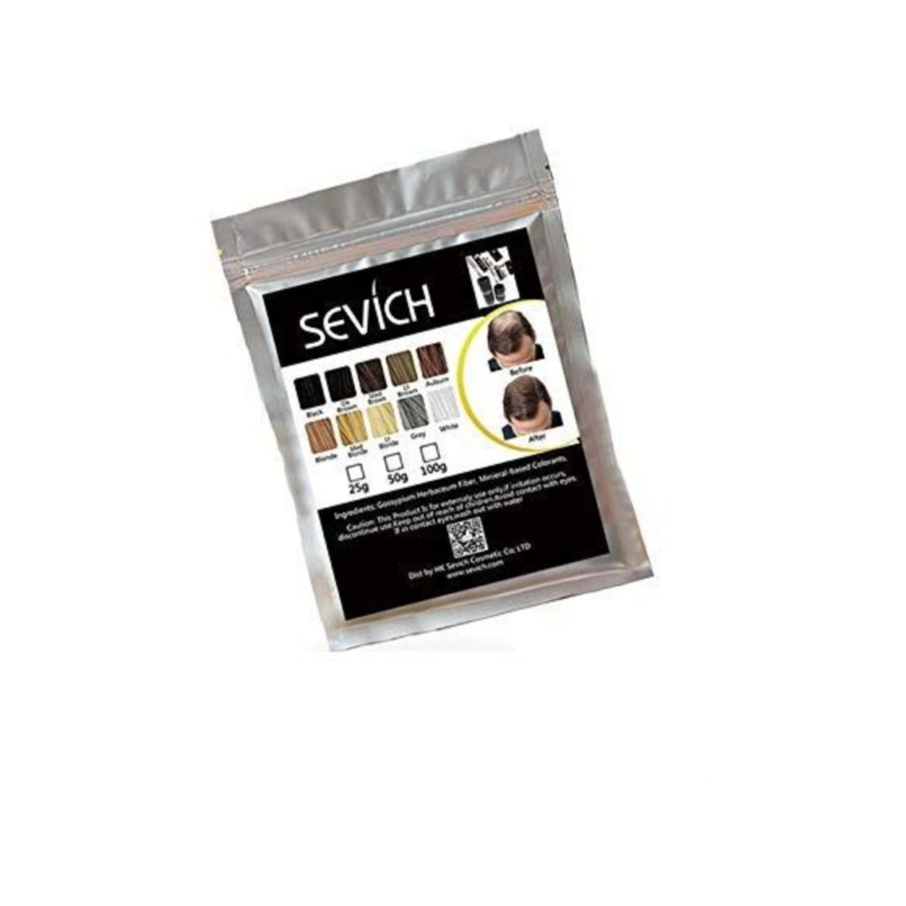 Sevich Toppik 100 Gr Siyah ( Black ) Topik Saç Tozu Saç Fiberi Keratin Saç Boyası Fiyatı