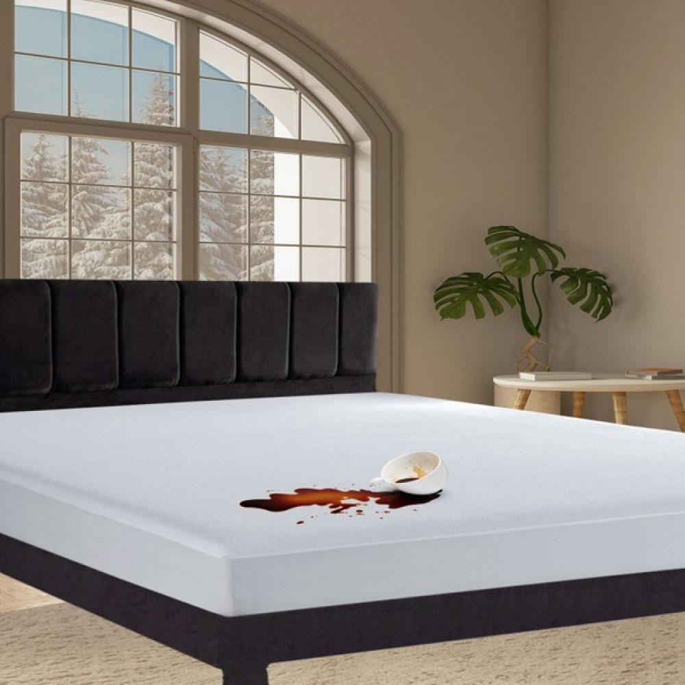 Sevilya Mikro Fitted Sıvı Geçirmez Yatak Koruyucu Alez Çarşaf - Beyaz - 90 x 190 cm Alez / Yatak Koruyucu Fiyatı