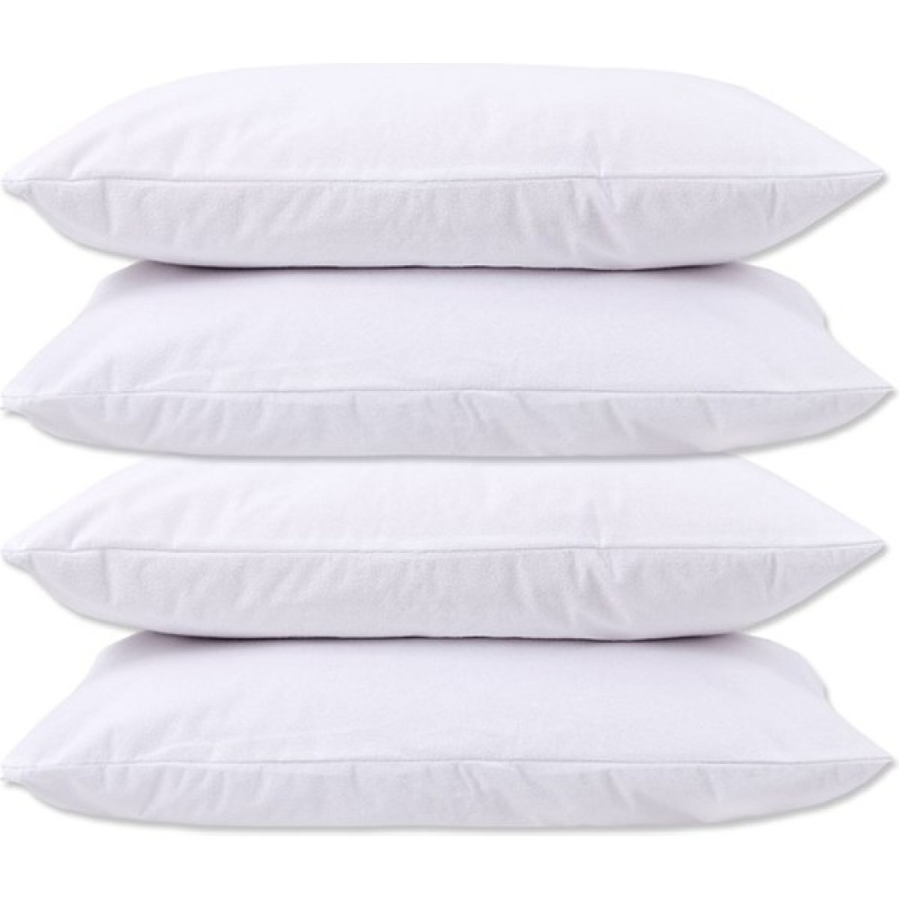 Sevilya Mikro Su Geçirmez Sıvı Geçirmez Yastık Koruyucu Yastık Alezi 4'lü Paket - Beyaz - 50 x 70 cm Alez / Yatak Koruyucu Fiyatı