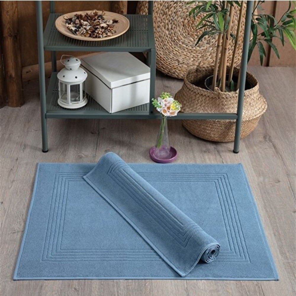 Sevim Ayak Havlusu 60 x 80 cm 2'li - 80 x 60 cm - İndigo Ayak Havlusu Fiyatı