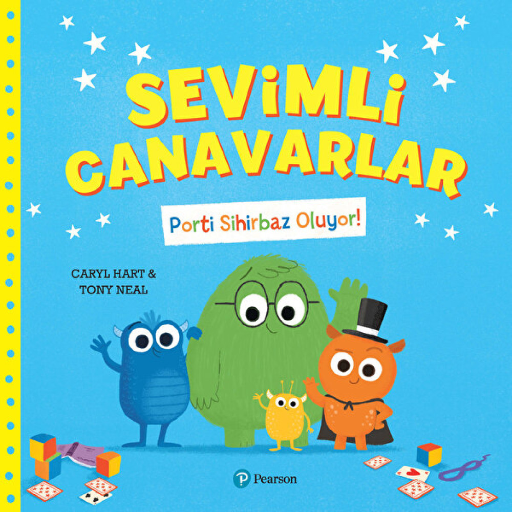 Sevimli Canavarlar Porti Sihirbaz Oluyor"(3+ Yaş Hikaye Kitabı) - Caryl Hart Çocuk Öykü Fiyatı