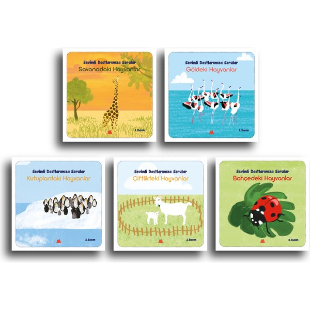 Sevimli Dostlar Seti (2 Yaş+) 5 Kitap Çocuk ve Gençlik Fiyatı