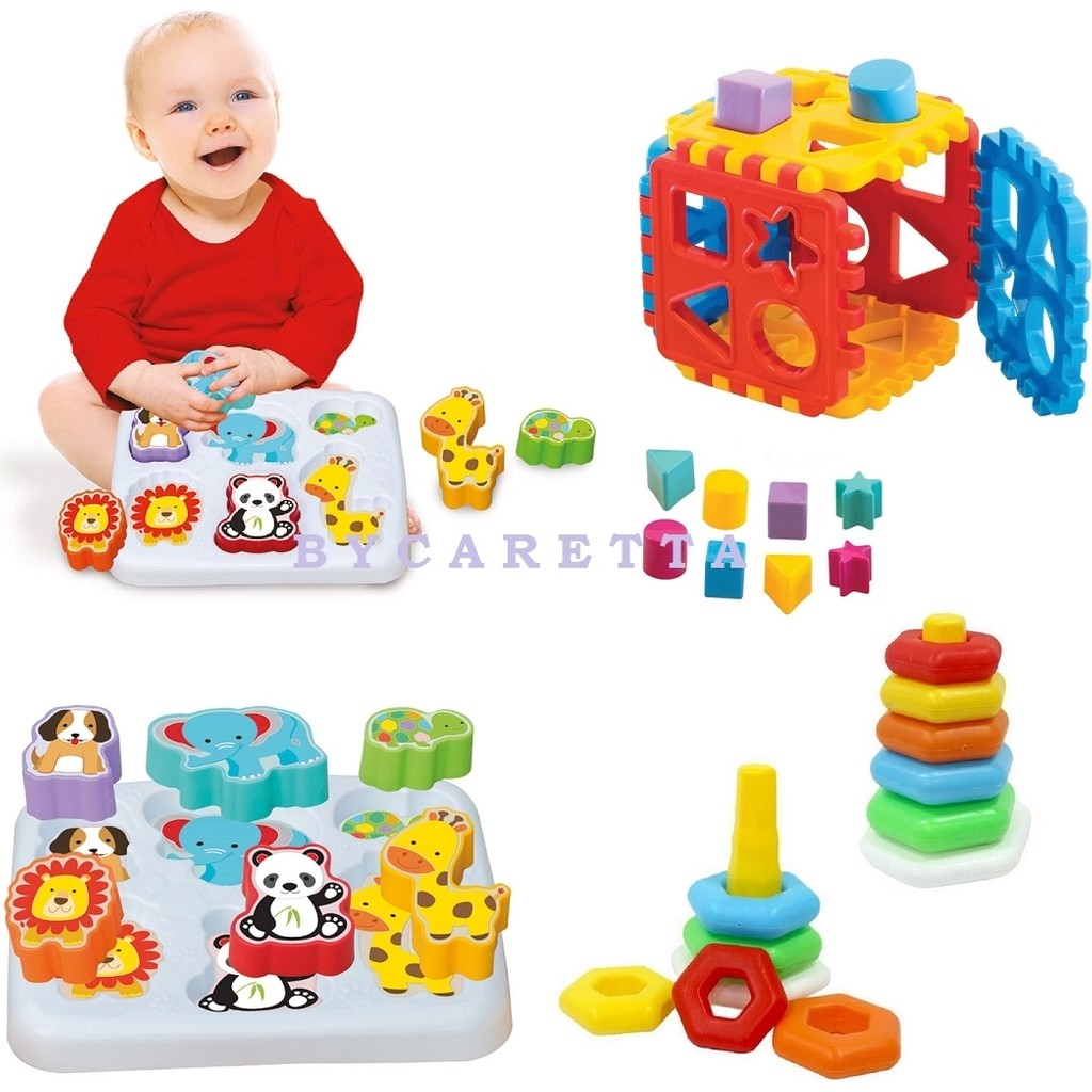 Sevimli Hayvanlar Bultak Kuleli Halkalar Puzzle Bultak Küp Eğitici Zeka Geliştirici Set Anne Bebek Oyuncak Fiyatı