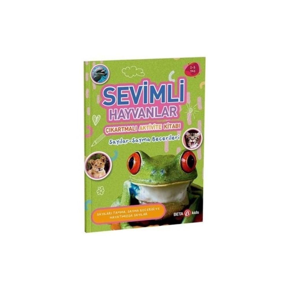 Sevimli Hayvanlar - Çıkartmalı Aktivite Kitabı Zihinsel Gelişim Kitapları Fiyatı