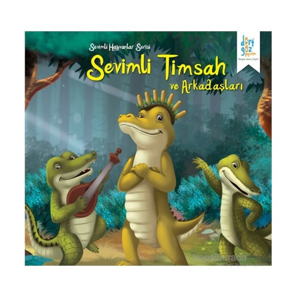 Sevimli Hayvanlar Serisi “Sevimli Timsah ve Arkadaşları” - Future Co Çocuk Masal Fiyatı