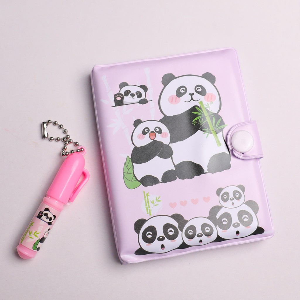 Sevimli Panda Kalemli Set Defter Çizgili Defter & Kağıt Ürünleri Fiyatı