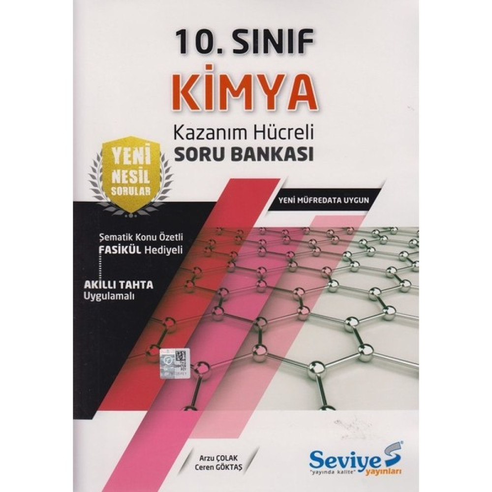 Seviye Yayınları 10. Sınıf Kimya Soru Bankası Ders Sınav Kitapları Fiyatı
