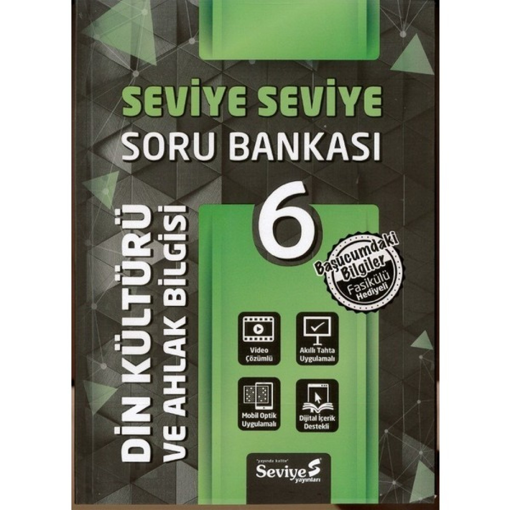 Seviye Yayınları 6. Sınıf Din Kültürü ve Ahlak Bilgisi Soru Bankası Din Kültürü ve Ahlak Bilgisi Fiyatı