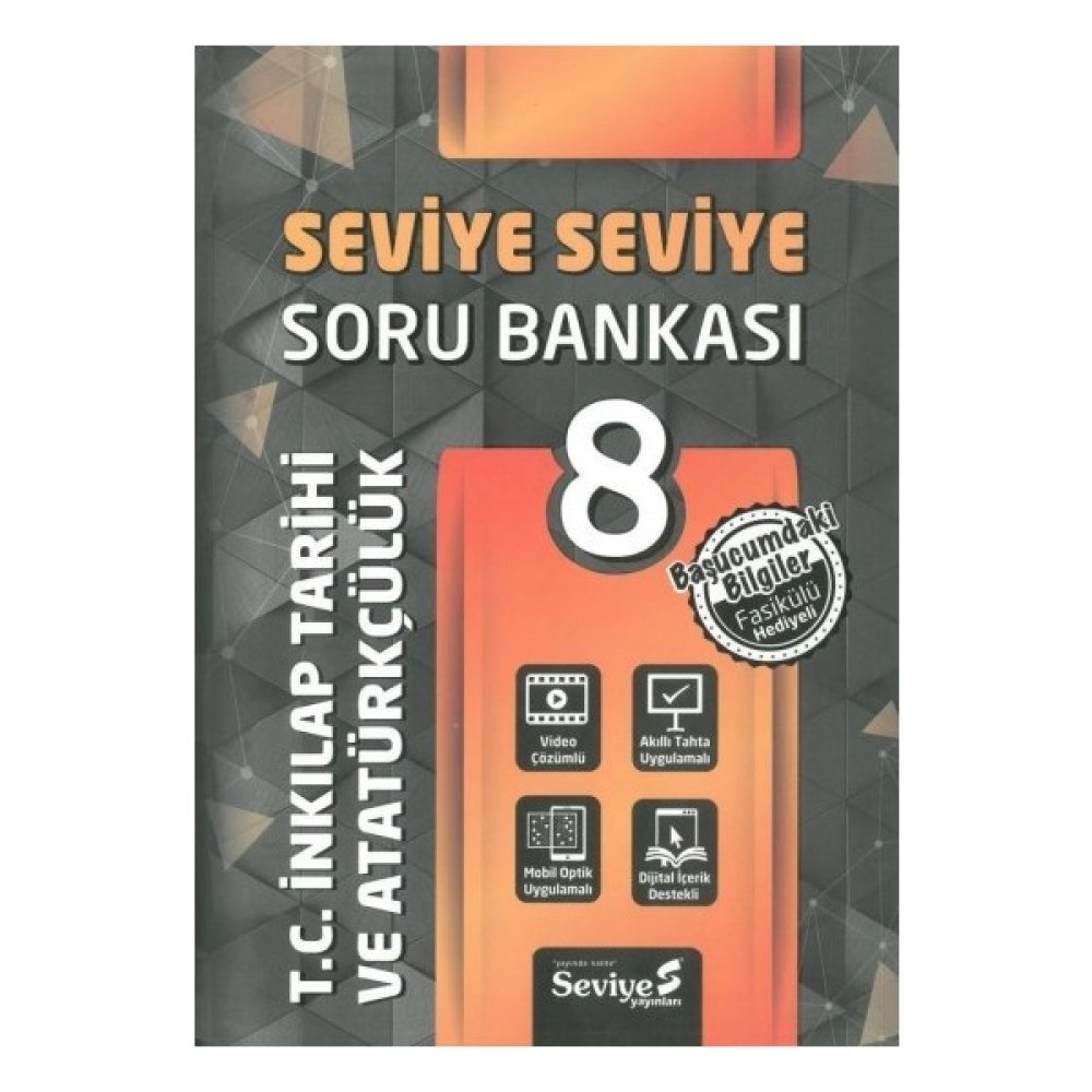 Seviye Yayınları 8.Sınıf T.c. Inkılap Tarihi ve Atatürkçülük Soru Bankası Ders Sınav Kitapları Fiyatı