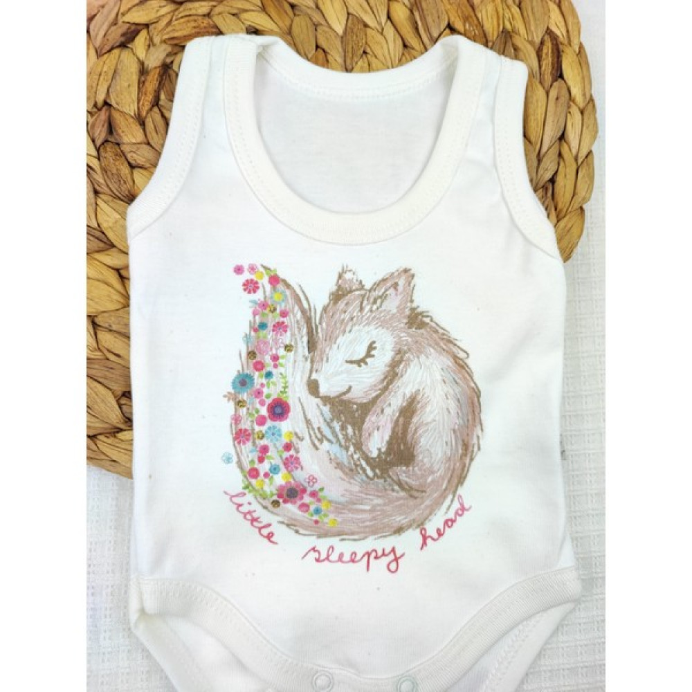Sevnur Baby Baskılı Pamuk Kumaş Çıtçıtlı Bady Kirpi Bebek Zıbın Seti Fiyatı