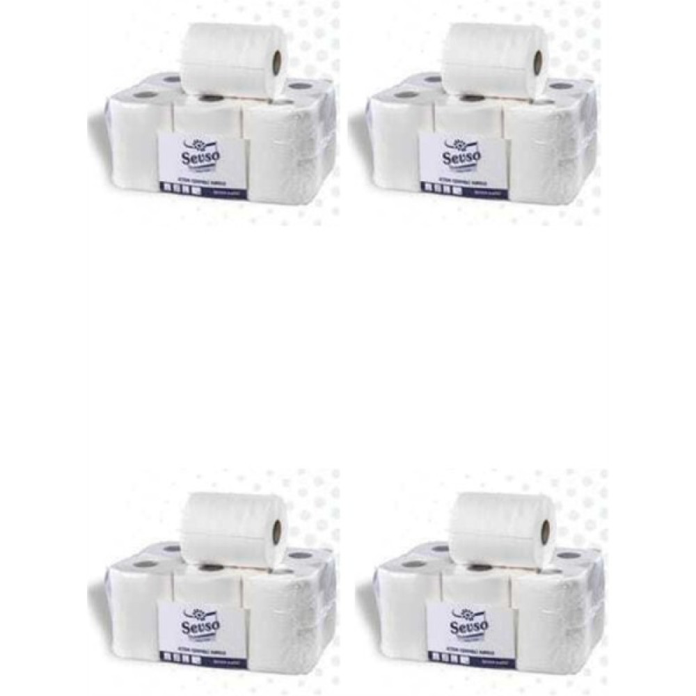 Sevso Içten Çekmeli Kağıt Havlu 6 Rulo x 4 Koli 24 Rulo Set - Beyaz Oto Boyaları Fiyatı